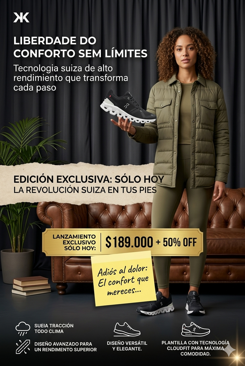 🔥ON CLOUD HORIZON TENIS CALZADO 50% OFF